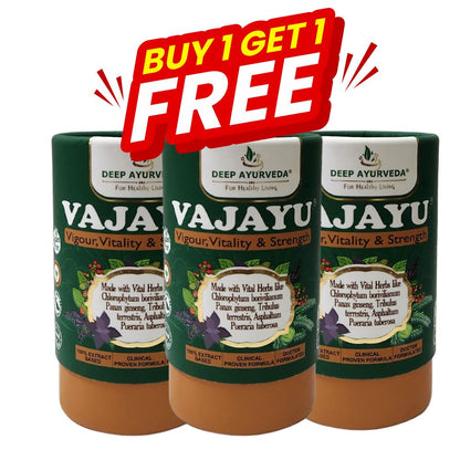 Vajayu ® Ayurvedic Vajikaran Capsule for Men- Buy 2 + Get One Free