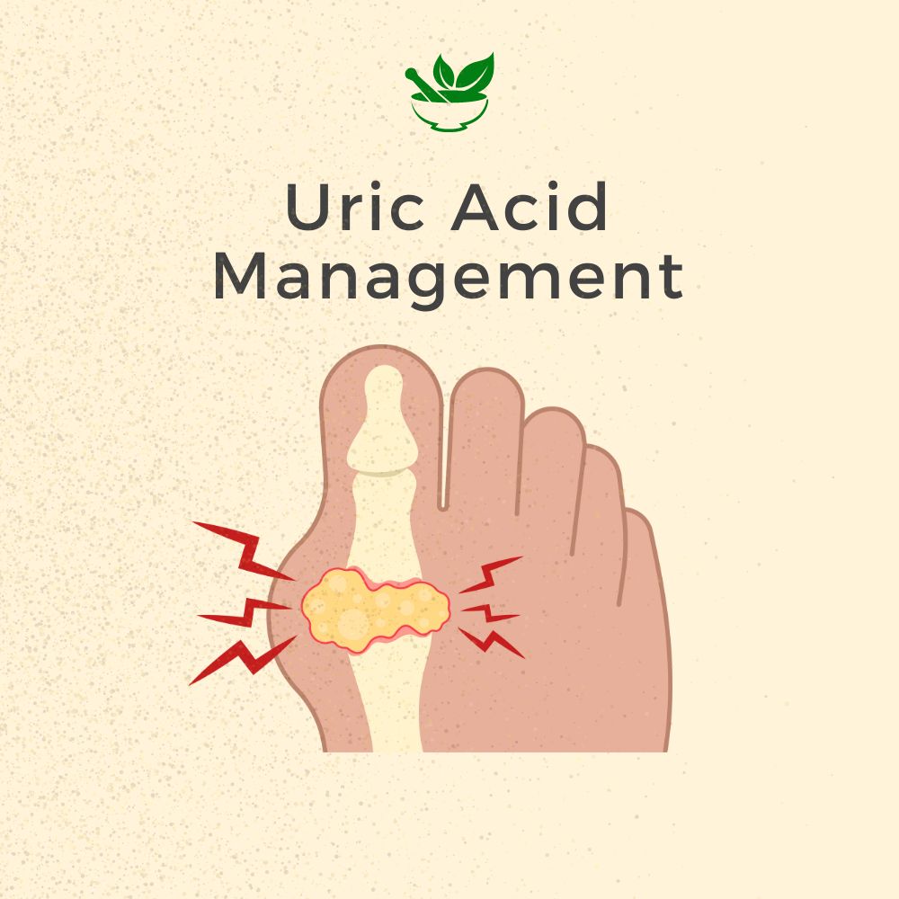 Uric Acid Ayurvedic Management 30 Days Pack