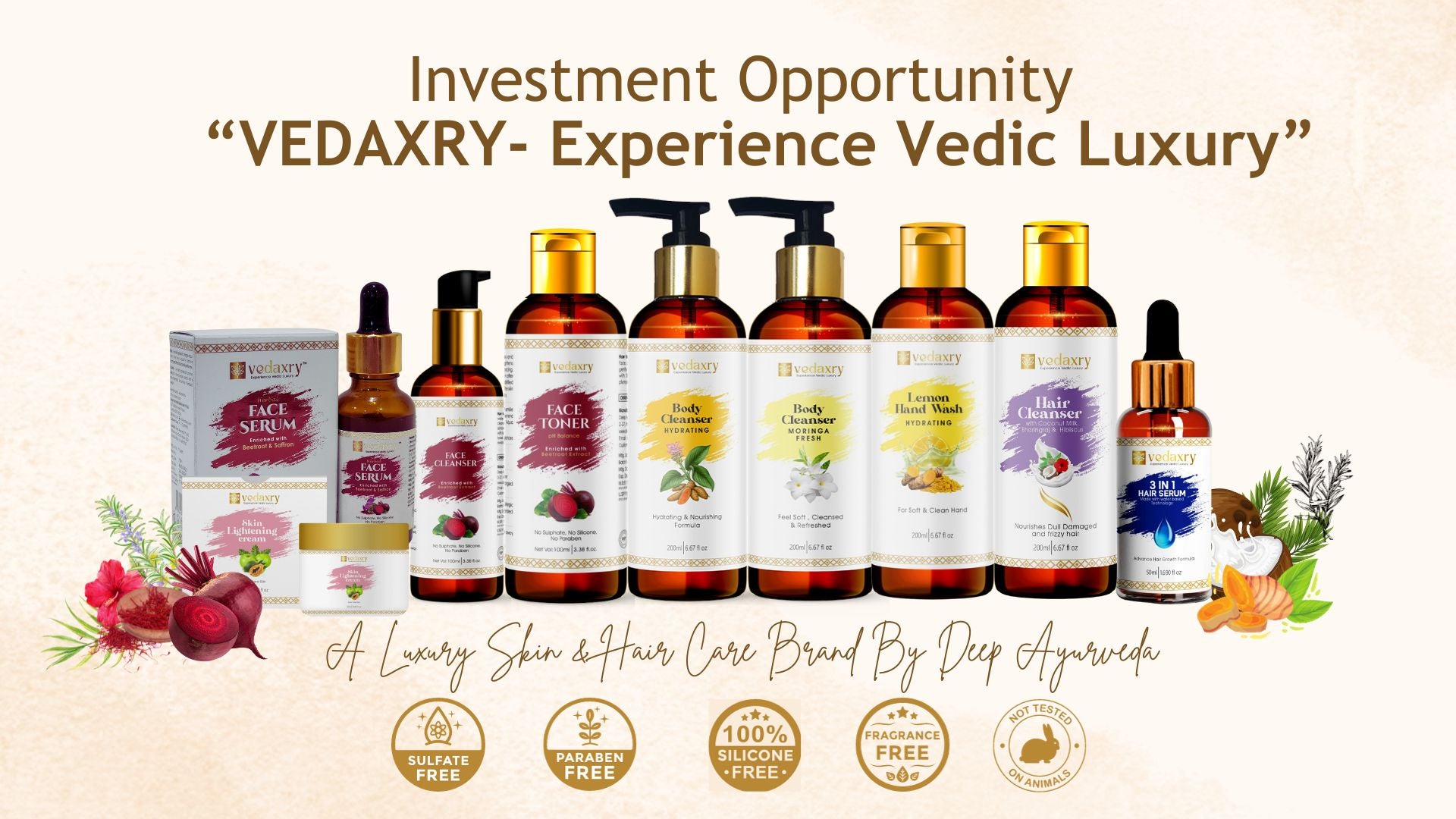Investment opportunity in Vedaxry