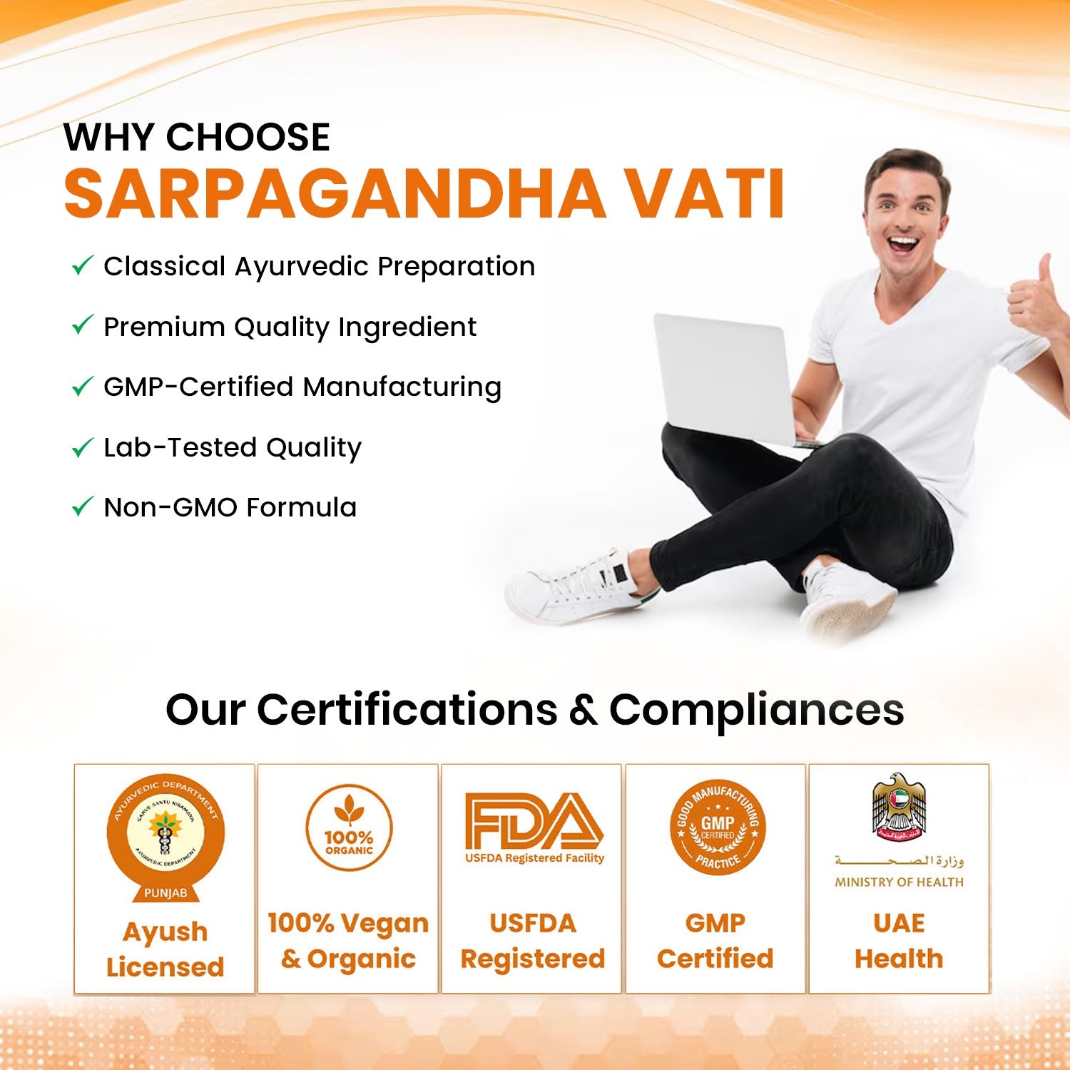 Sarpagandha Vati Classical Ayurvedic Tablet