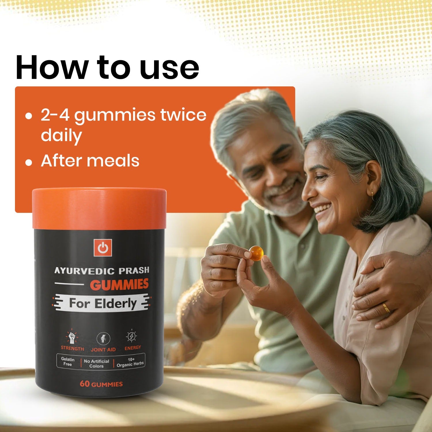 PurshVeda Prash Gummies for Elderly How To use