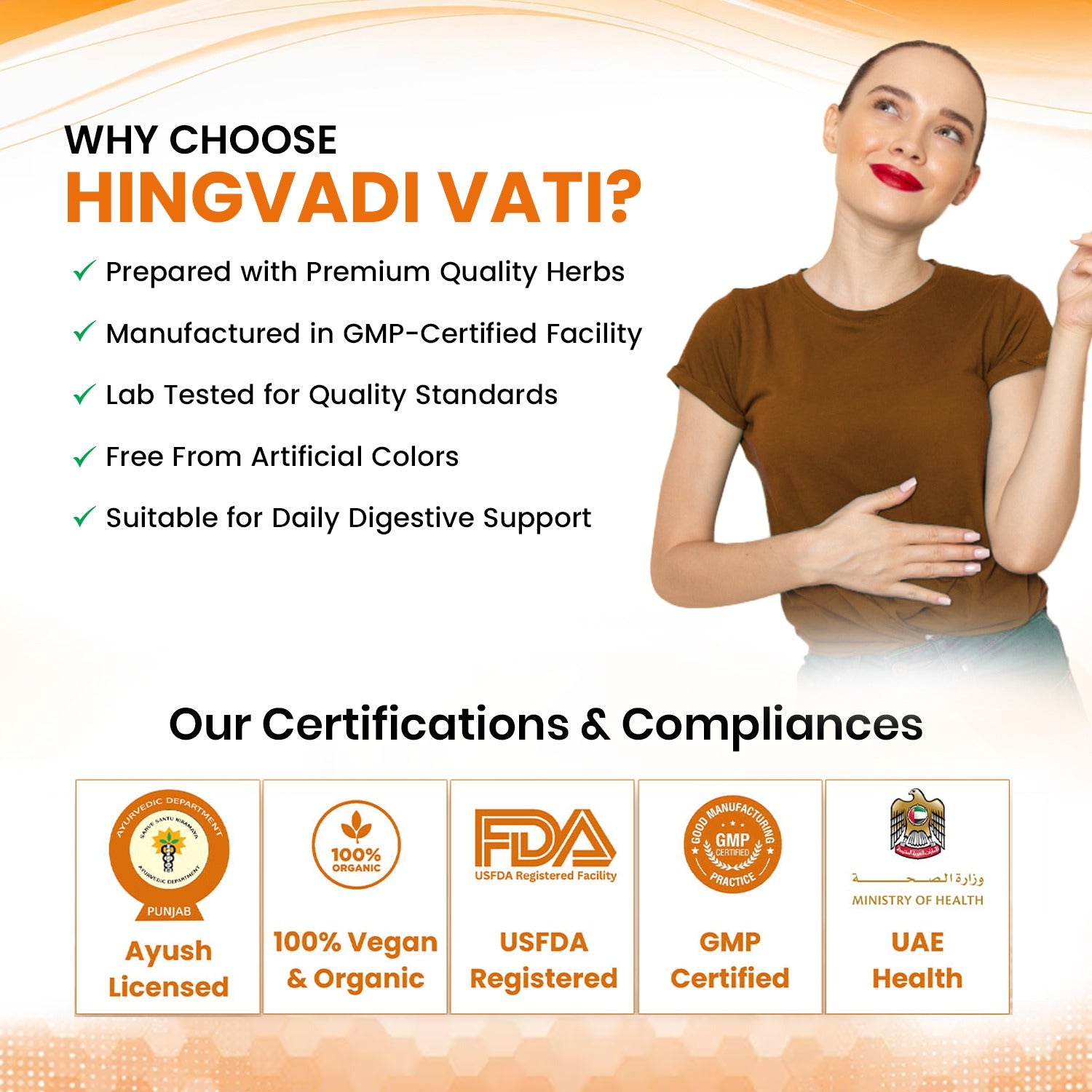 Hingvadi Vati - Relieves Indigestion, Gas & Abdominal Discomfort