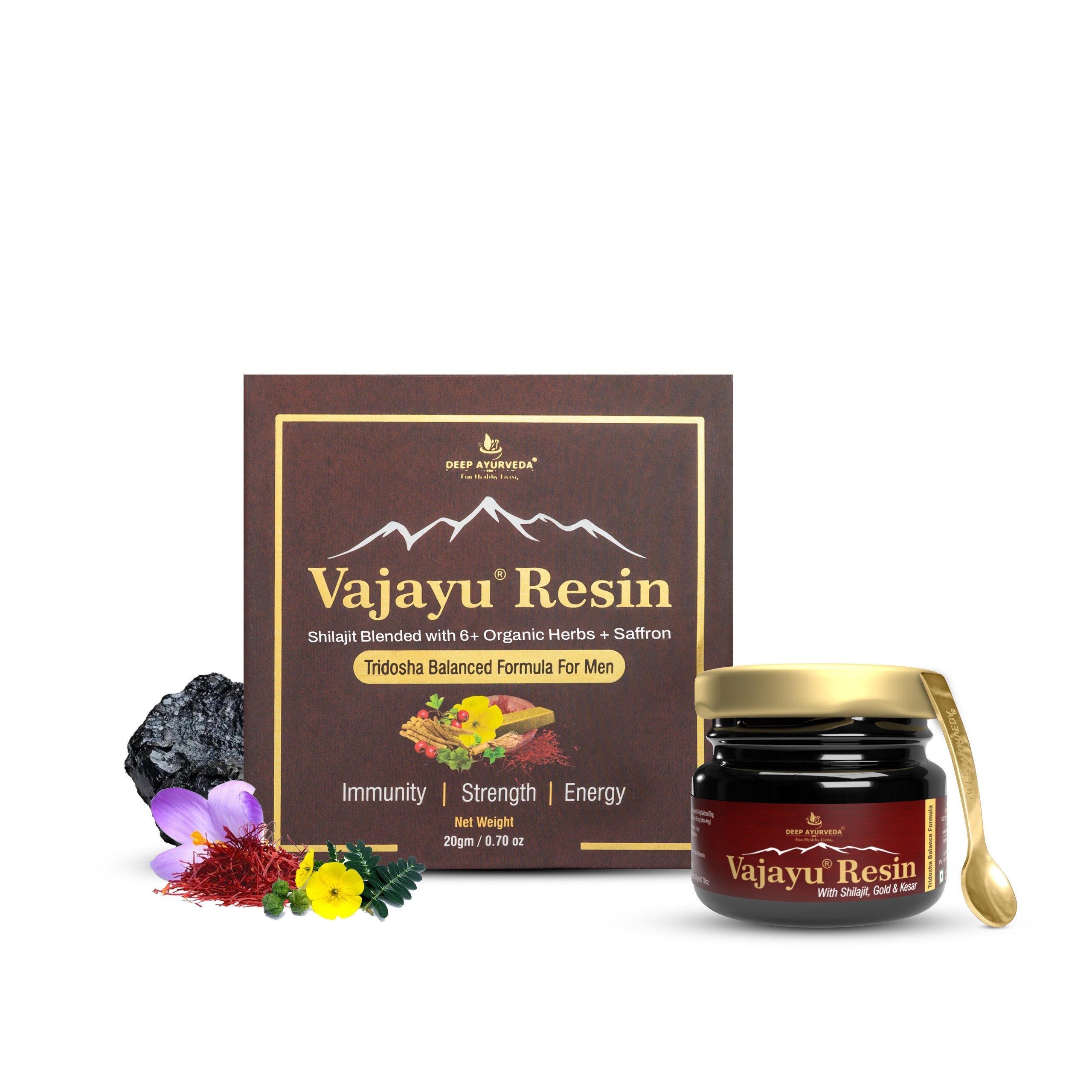 Vajayu Shilajit Gold Resin 20 gm