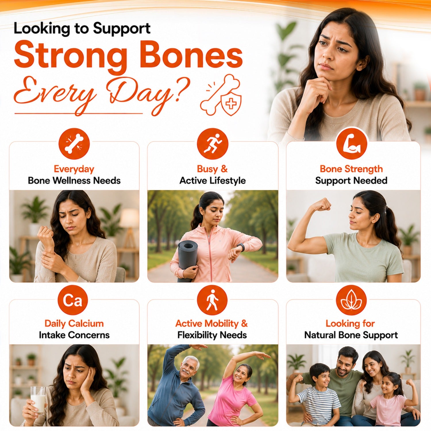 Calcare Gives Relief from Calcium Deficiency and Weak Bones