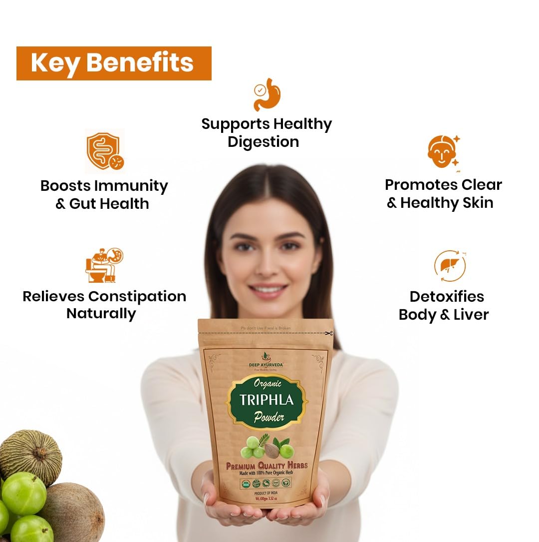 Organic Triphala Powder Key Benefits