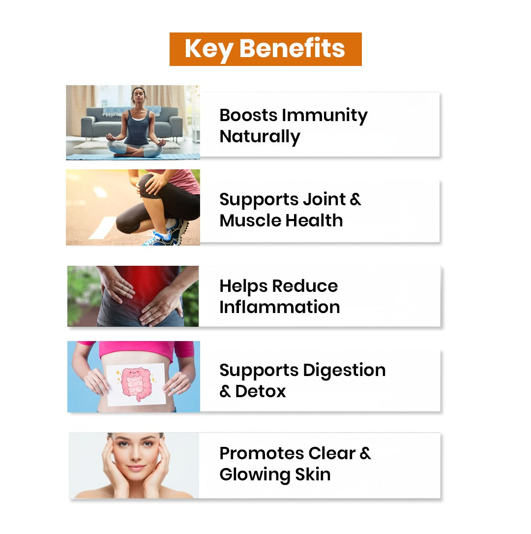 Organic Turmeric Powder Key Benefits