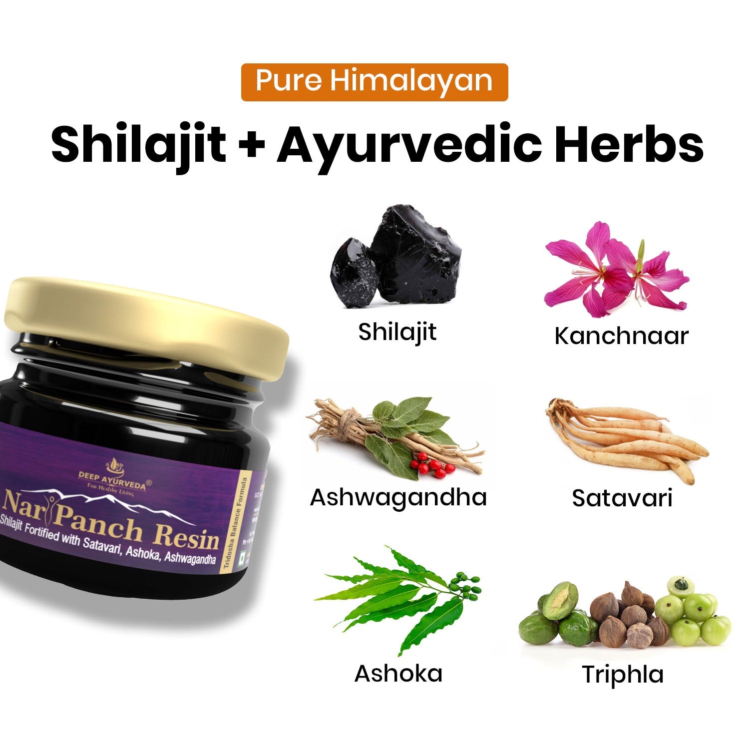 NariPanch® Shilajit Resin for Women | Ayurvedic Wellness & Daily Vitality Support