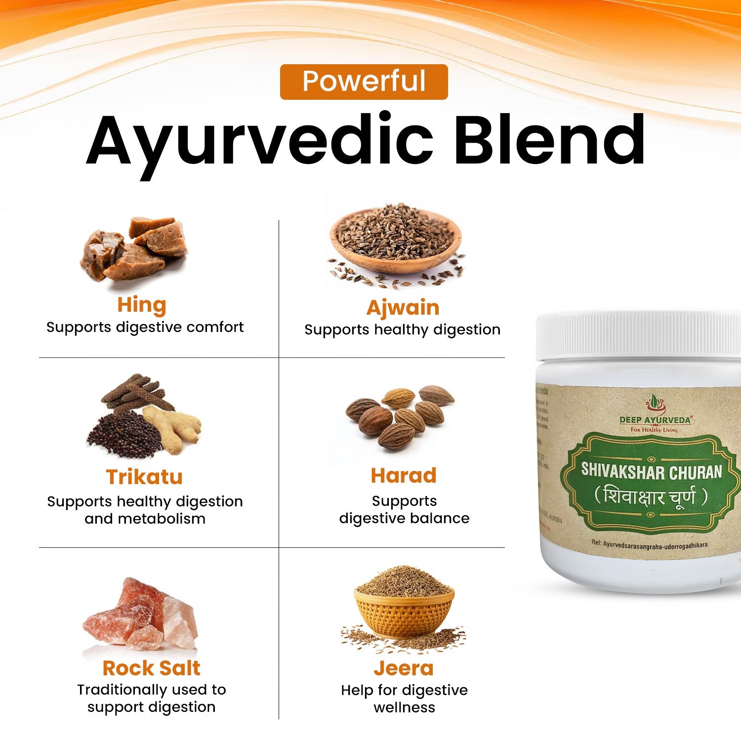 Shivakshar Churnam Manages Gas, Acidity and Bloating