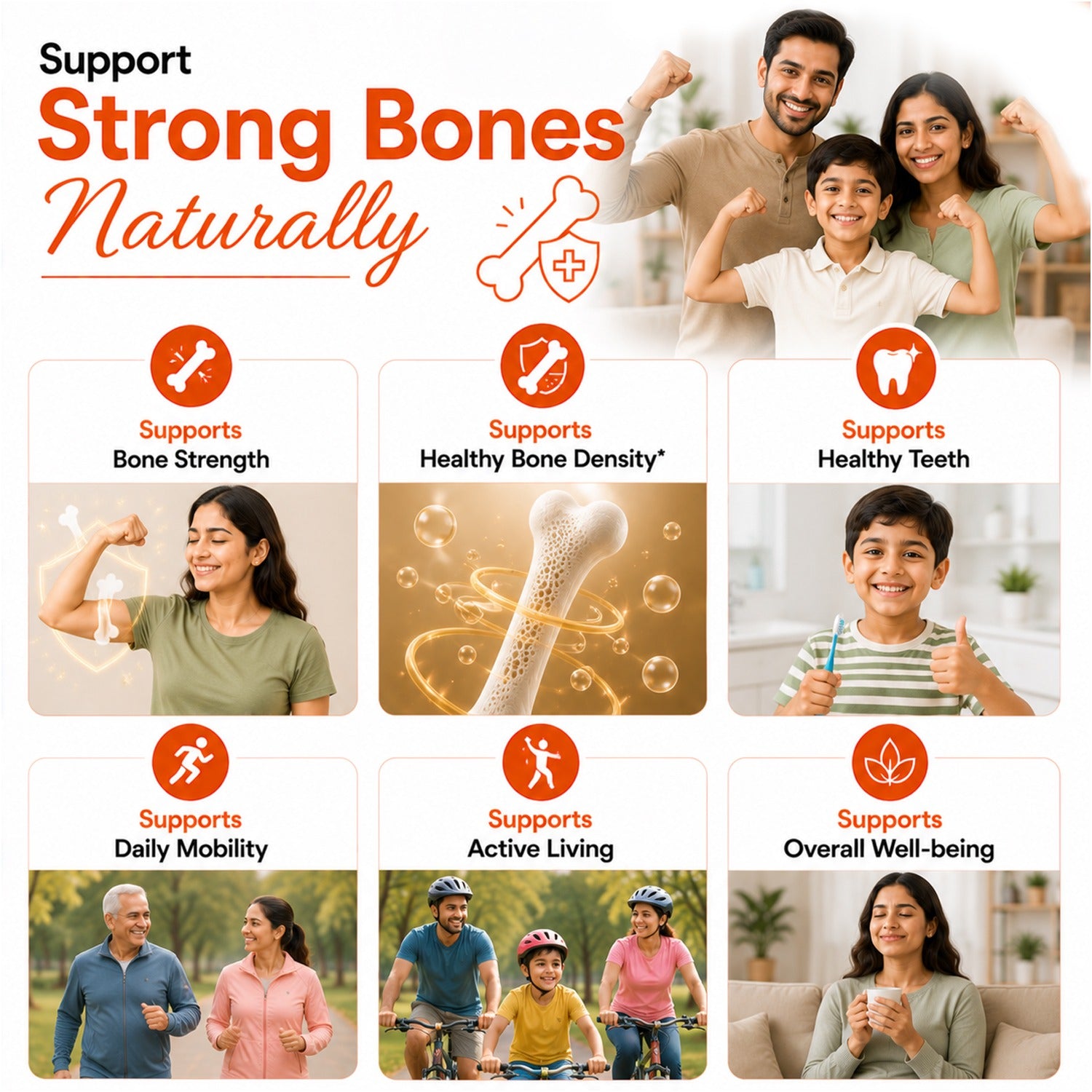 Calcare Gives Relief from Calcium Deficiency and Weak Bones