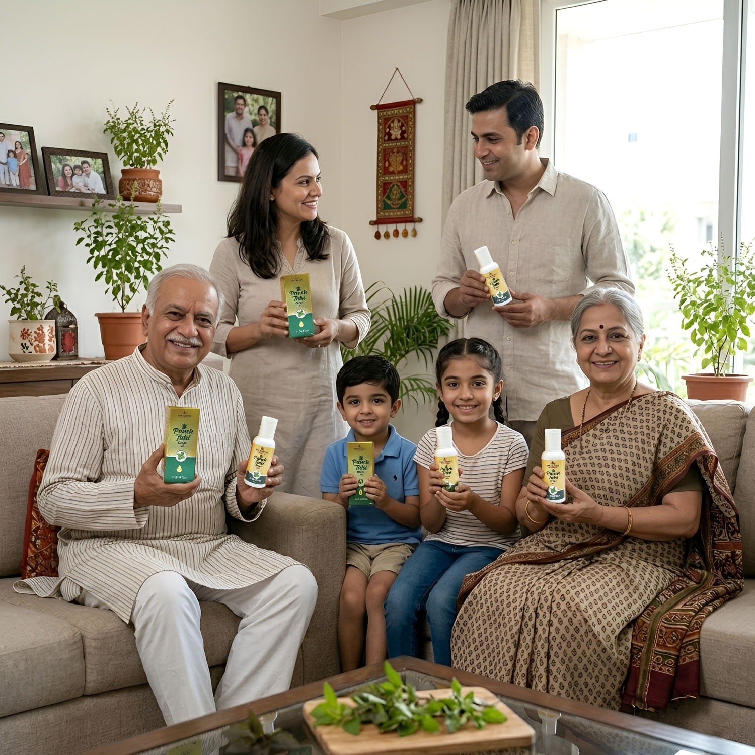 Panch Tulsi Drops - Boosts Immunity, Relieves Cough & Supports Respiratory Health