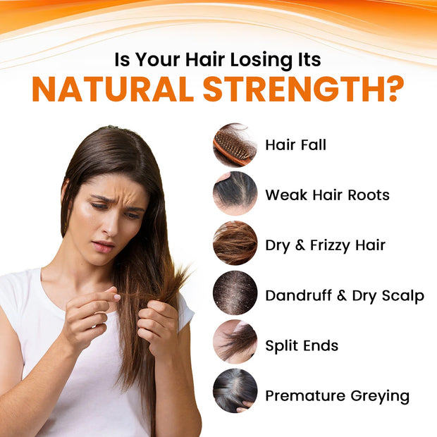 HairWell Ayurvedic Hair Oil Key Benefits