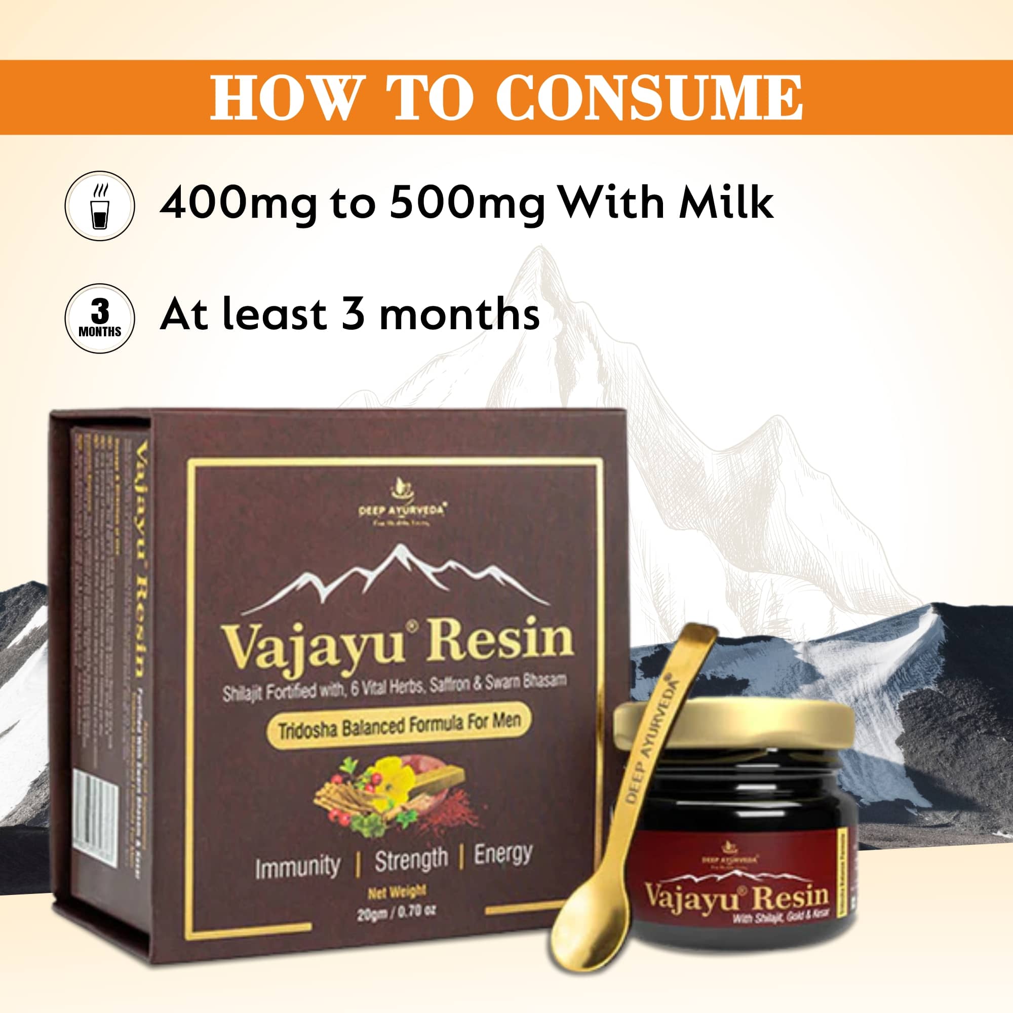 Vajayu Shilajit Gold Resin How To use