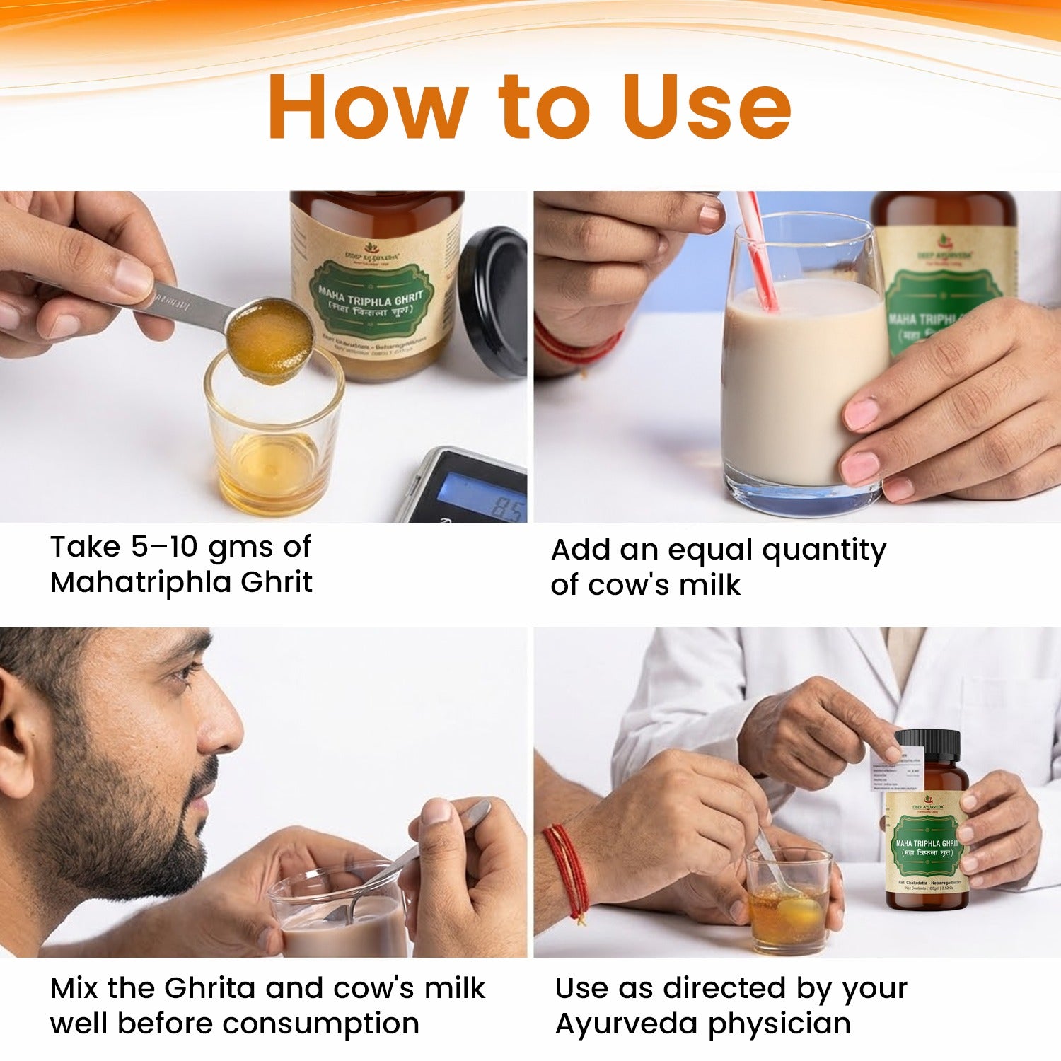 Mahatriphla Ghrita Classical Ayurvedic Ghee