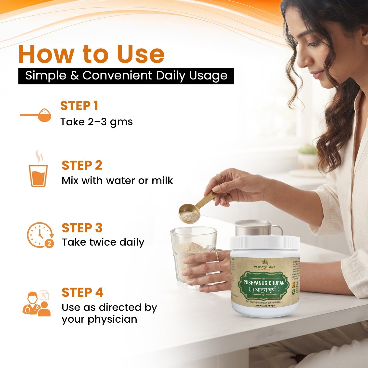 Pushyanug Churnam Used For Managing Heavy Menstrual Bleeding and PCOS