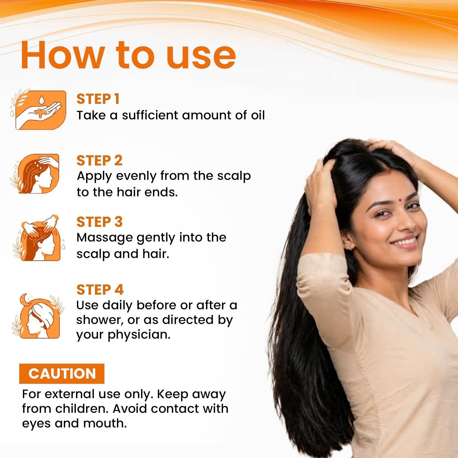 HairWell Ayurvedic Hair Oil - Strengthens Hair, Reduces Hair Fall & Promotes Scalp Health