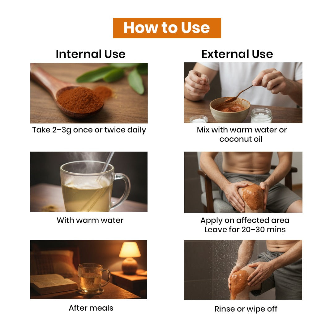 Organic Rasna Powder How To use