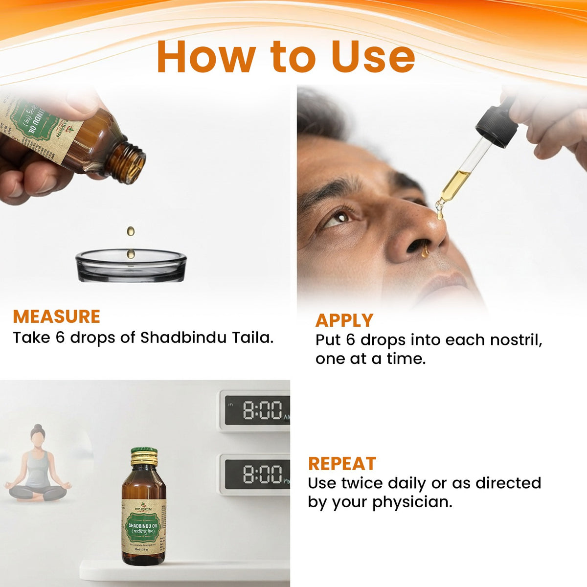 Shadbindu Taila Classical Ayurvedic Oil