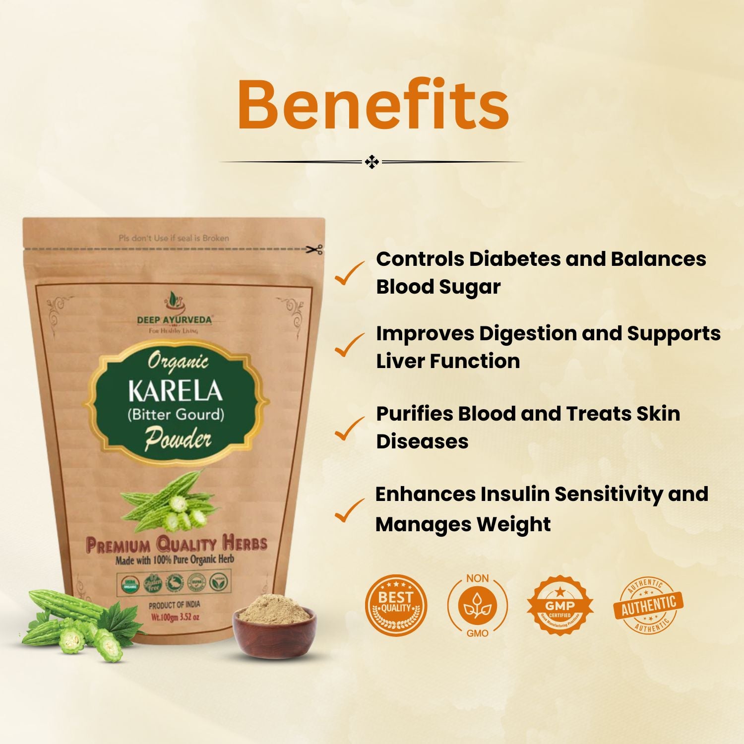 Organic Karela Powder Key Benefits