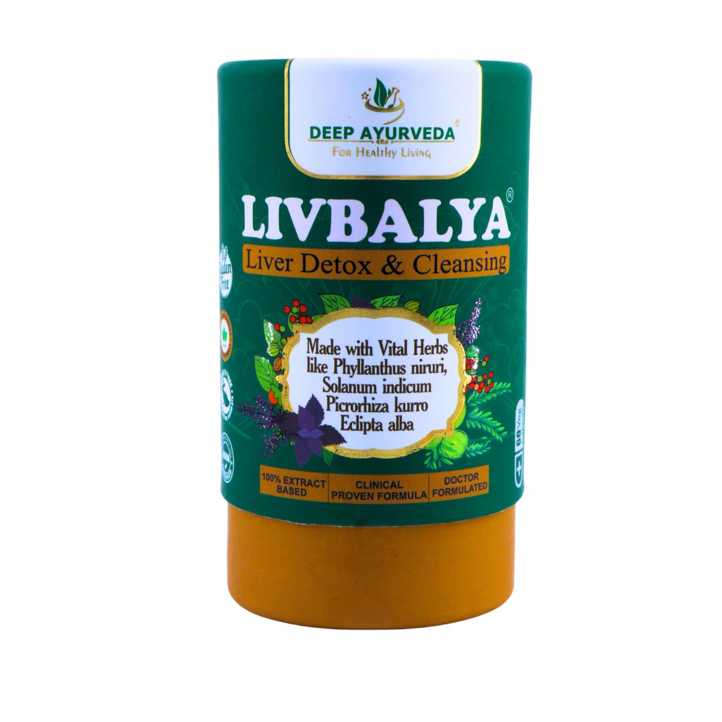 LivBalya®Liver Detox Formula | Liver Detox & Cleanse, Fatty Liver, High Cholesterol & Alcoholic Liver- Vegan Capsule