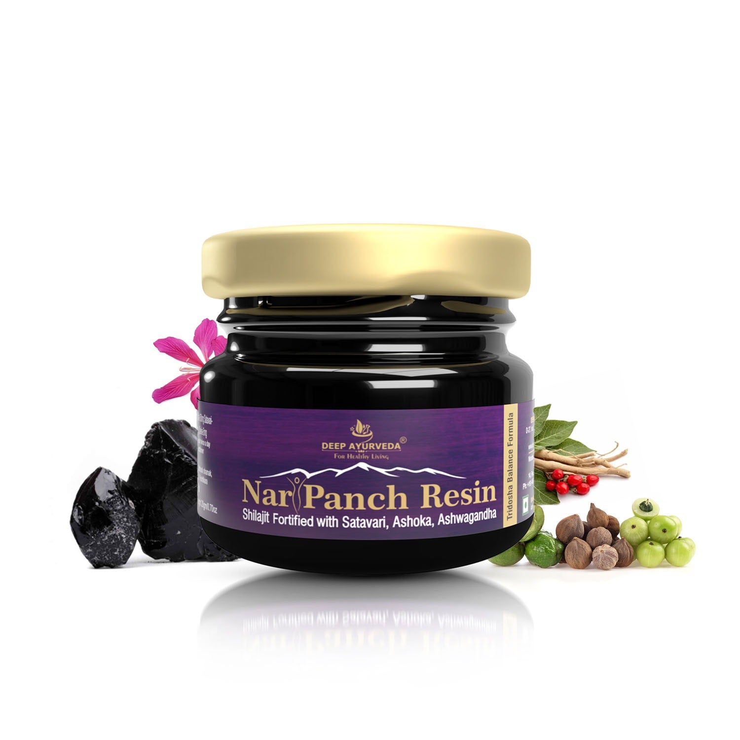 NariPanch Shilajit Resin Ayurvedic Blend for Women’s Vitality & Wellness