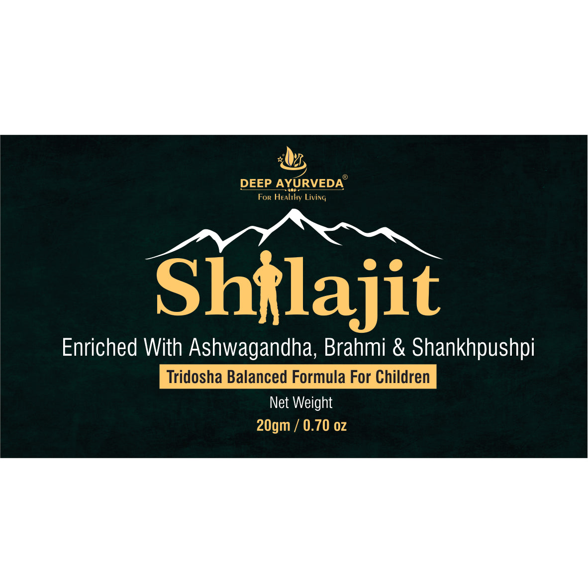 Shilajit Resin for Children: Strengthen Immune System, Promote Healthy Growth & Overall Well-being of Children