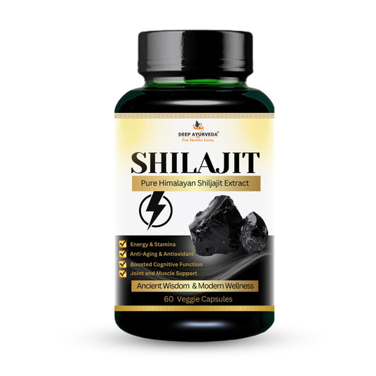 Shilajit Vegan Capsule With Higher % of Fulvic Acid for Stamina & Testosterone