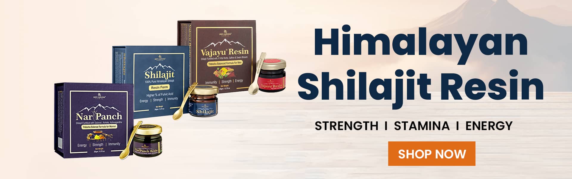 Himalayan Shilajit Resin for Strength, Stamina and Energy