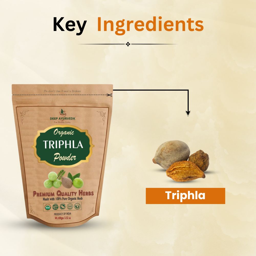 Organic Triphala Powder – 100 g