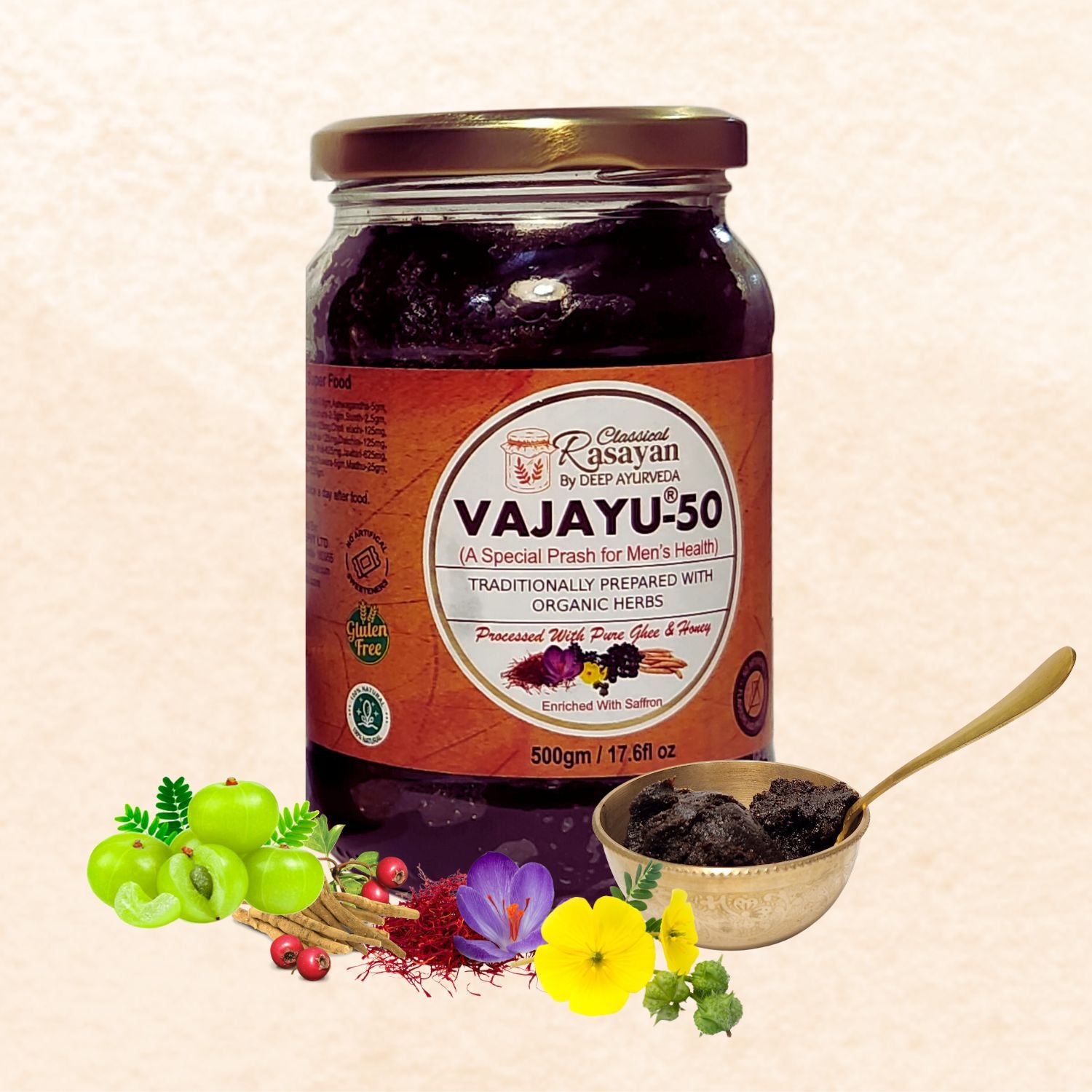 Vajayu ® Prash+ NariPanch® Combo Pack: Restore and Rejuvenate Your Energy,  Stamina, and Vitality for Improved Wellbeing