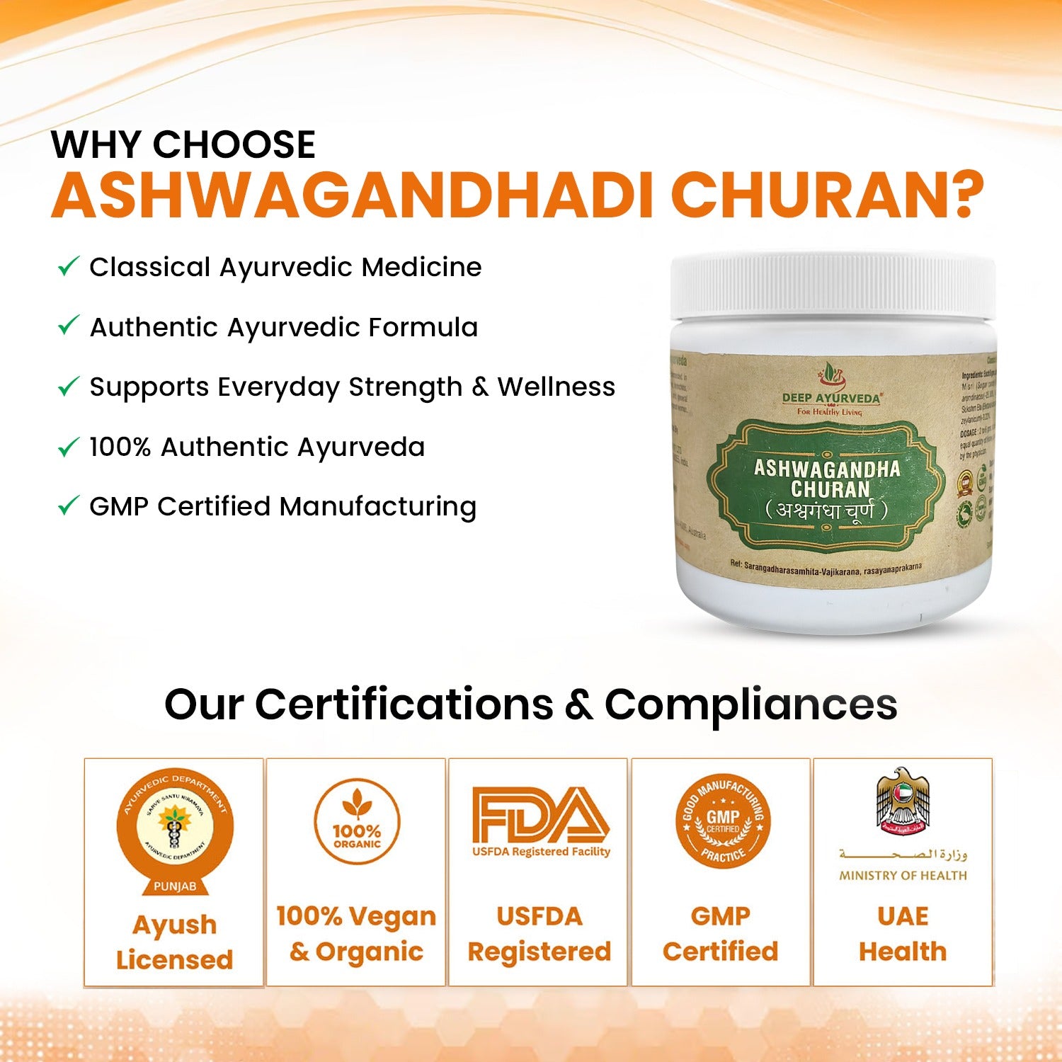 Ashwagandhadi Churnam Helps in Managing Stress, Anxiety and Improves Immunity