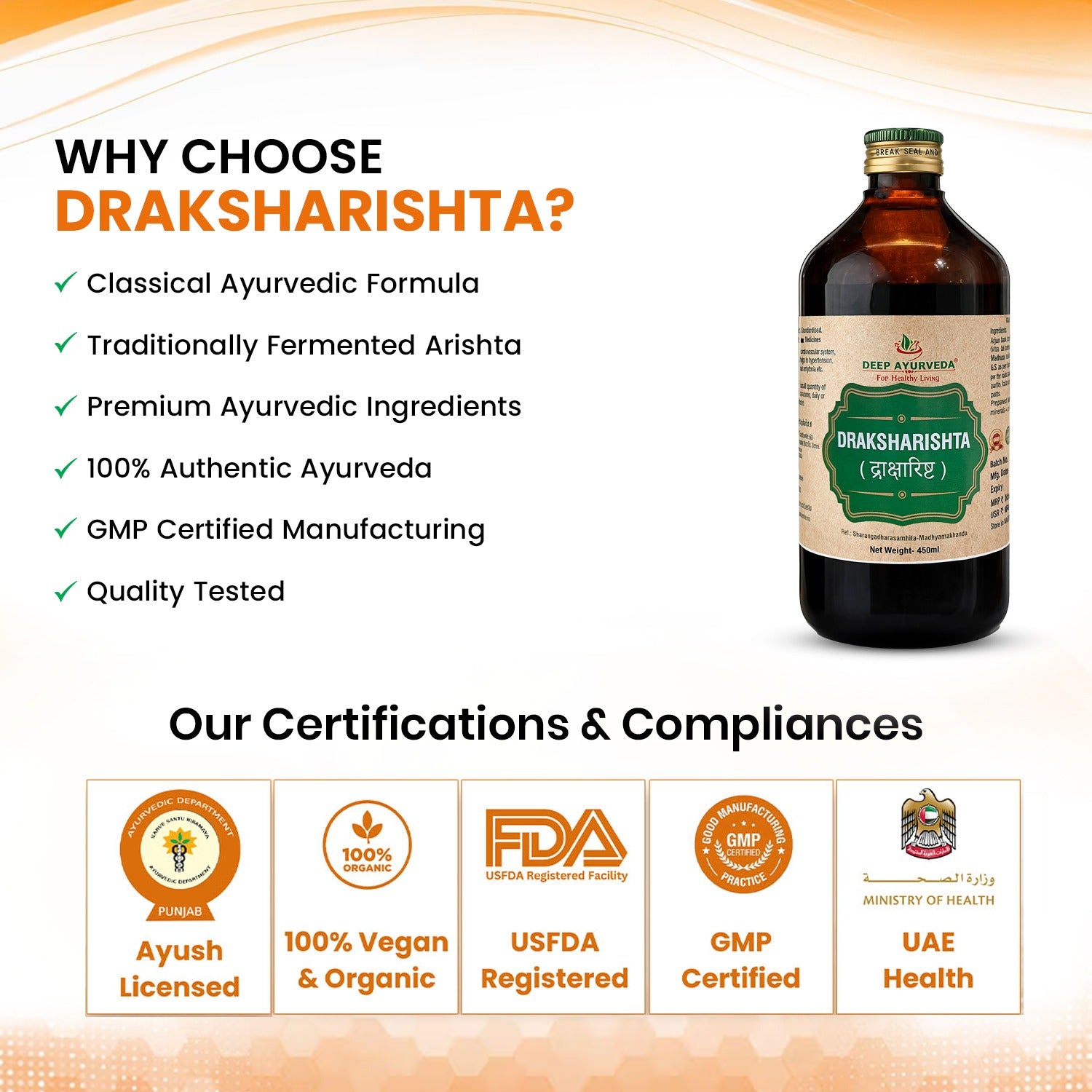 Draksharishtam Provides Natural Support in Digestion and Respiratory Disorders, Weakness