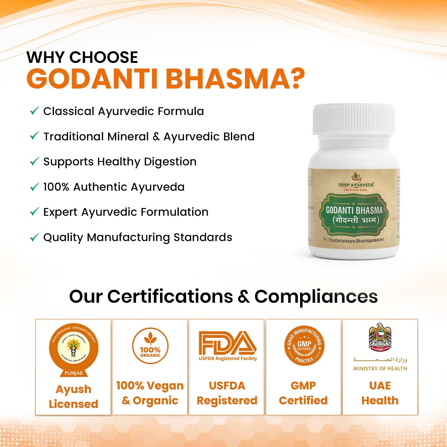Godanti Bhasma Provides Natural Support in Fever and Headache, Migraine and Bone Strength