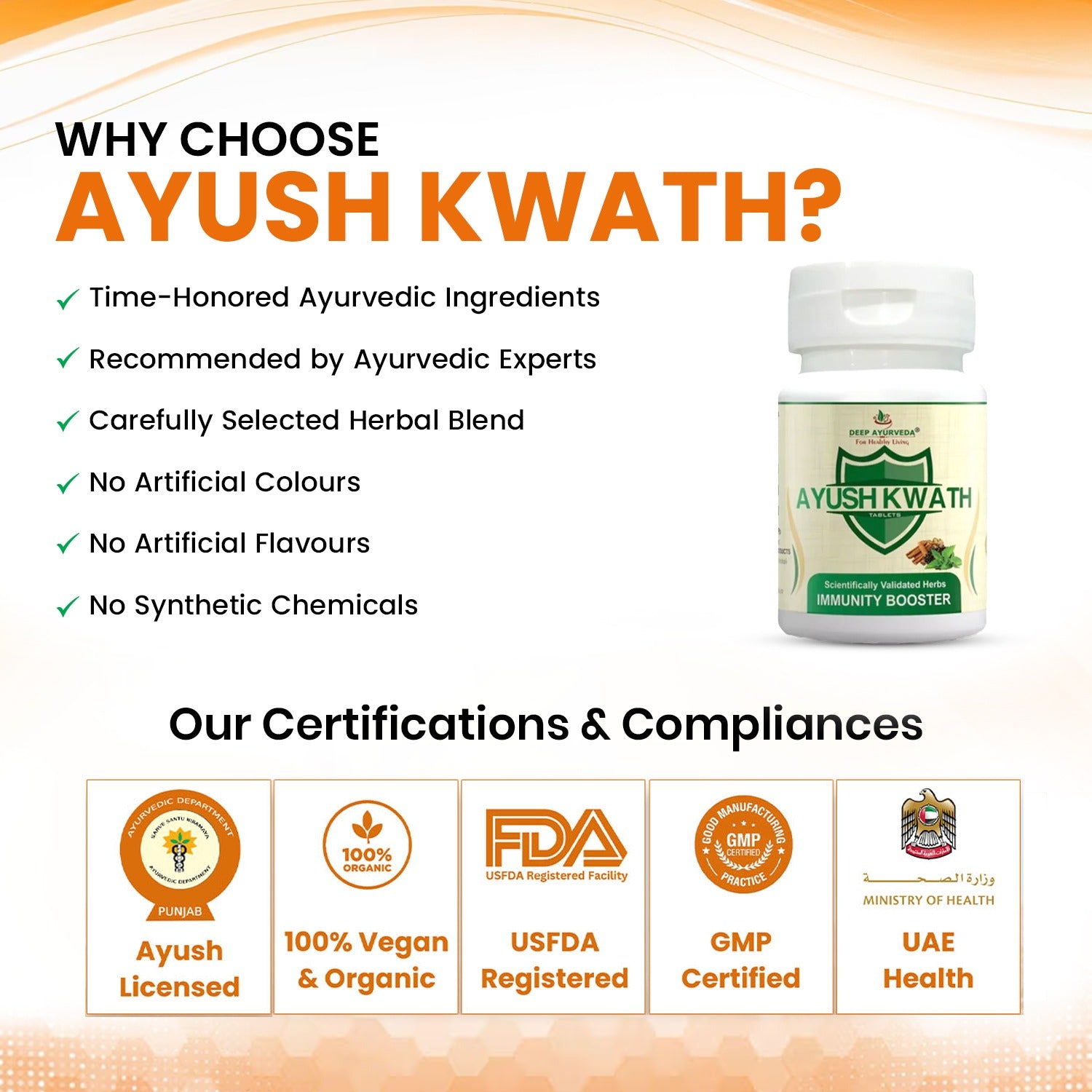 Ayush Kwath Tablets to Combat Cold, Flu and Help in Immunity Boost