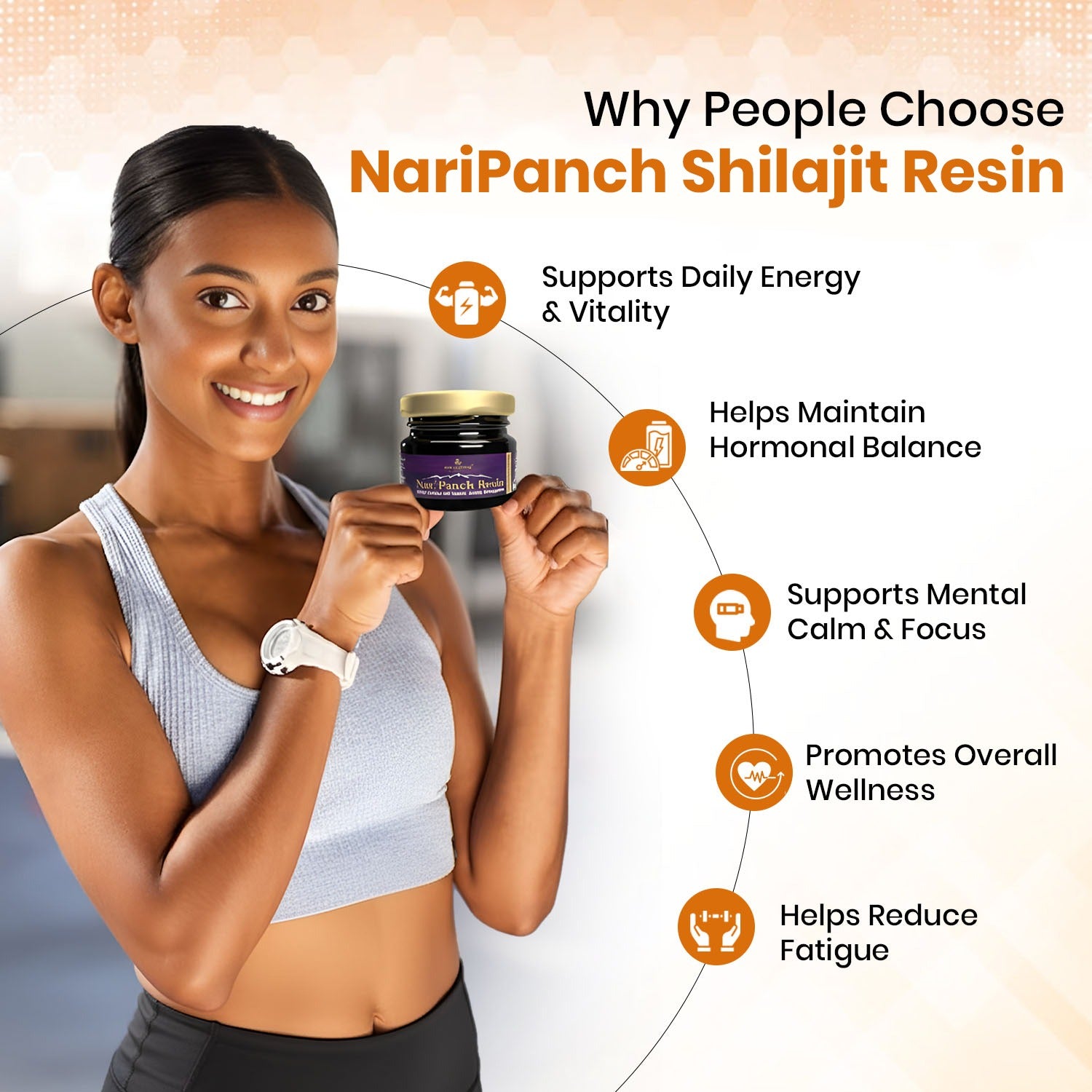 NariPanch® Shilajit Resin for Women | Ayurvedic Wellness & Daily Vitality Support