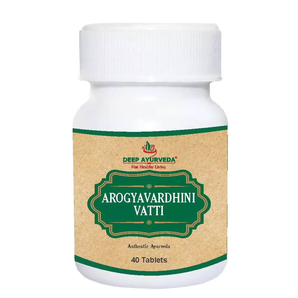 Arogyavardhini Vati | Classical Ayurveda for Overall health | 40 Tablet ...