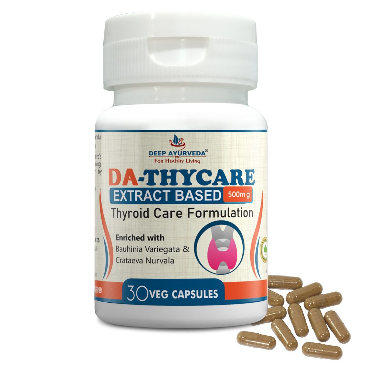 DA-Thycare| 30 Vegan Capsule - Deep Ayurveda