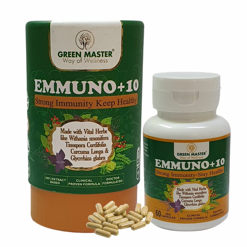 Emmuno+10 | 60 Vegan Capsule - Deep Ayurveda