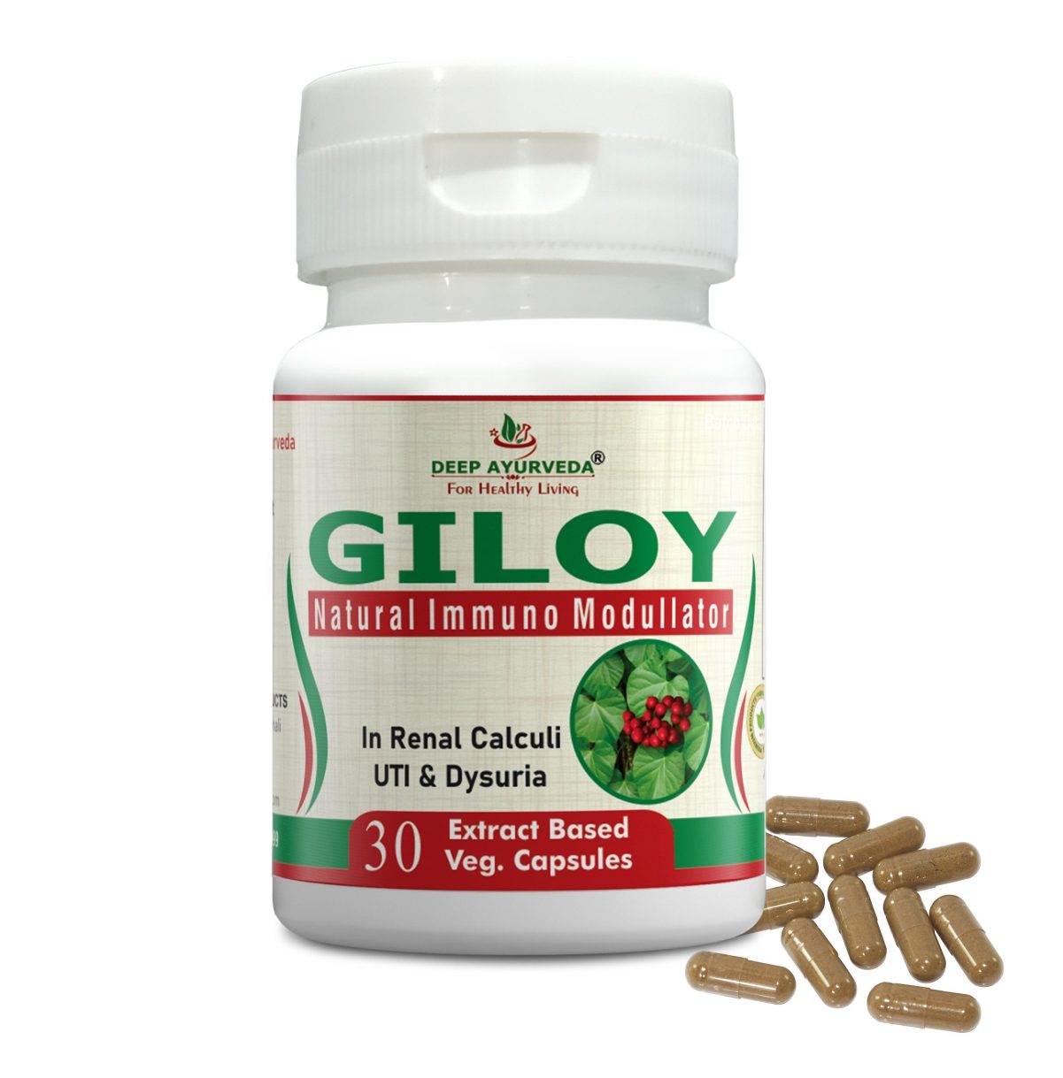 Giloy| 30 Vegan Capsule - Deep Ayurveda