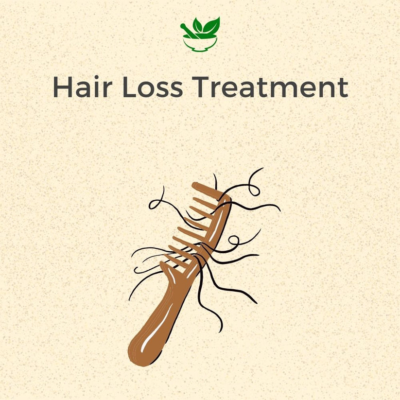 Hair Loss Ayurvedic Management 30 Days Pack for MaleN Deep Ayurveda India