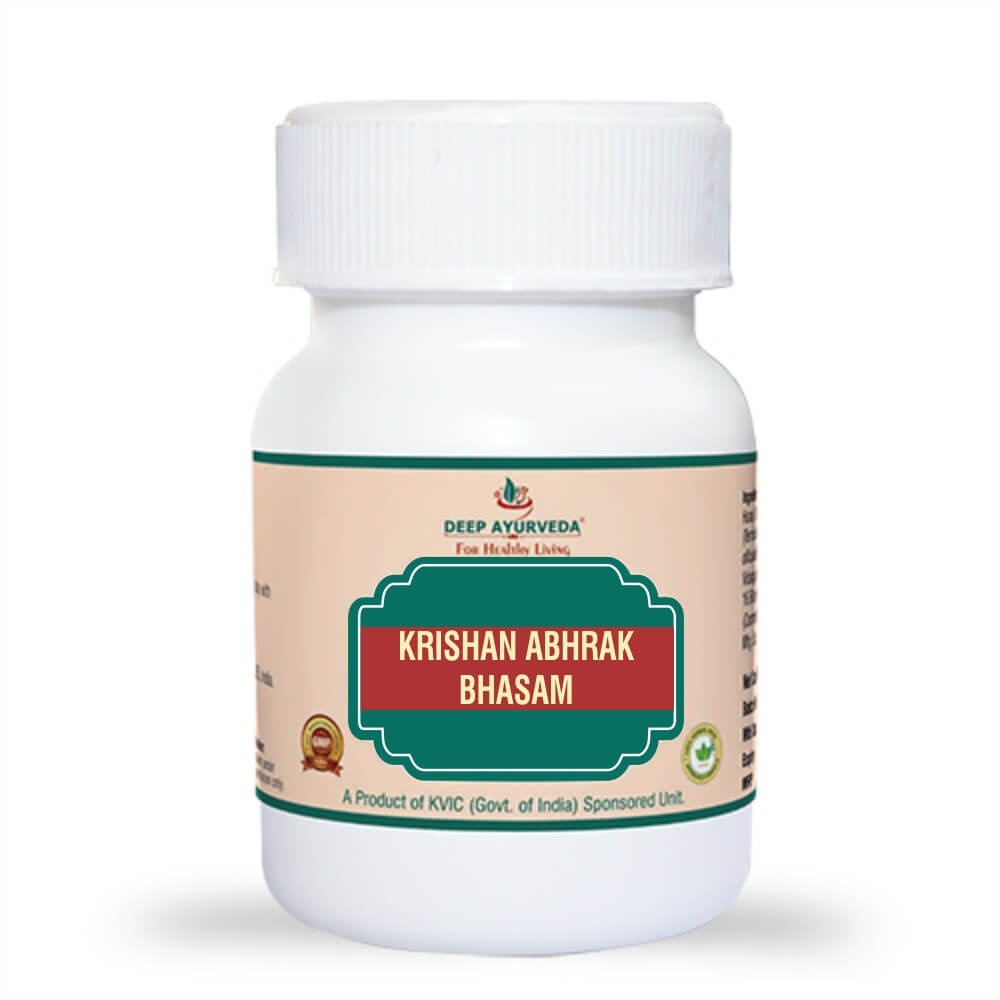 Krishan Abhrak Bhasam | Classical Ayurveda by Deep Ayurveda | 10 gm Pack - Deep Ayurveda India