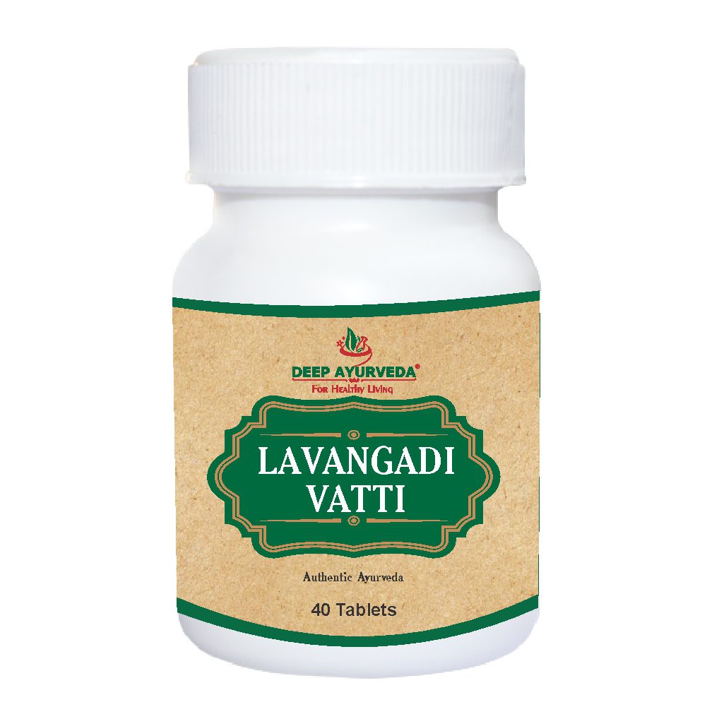 Lavangadi Vati | Classical Ayurveda by Deep Ayurveda | 40 Tablet Pack - Deep Ayurveda India