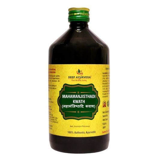 Mahamanjisthadi Kwath | Classical Ayurveda by Deep Ayurveda | 450 ml - Deep Ayurveda India