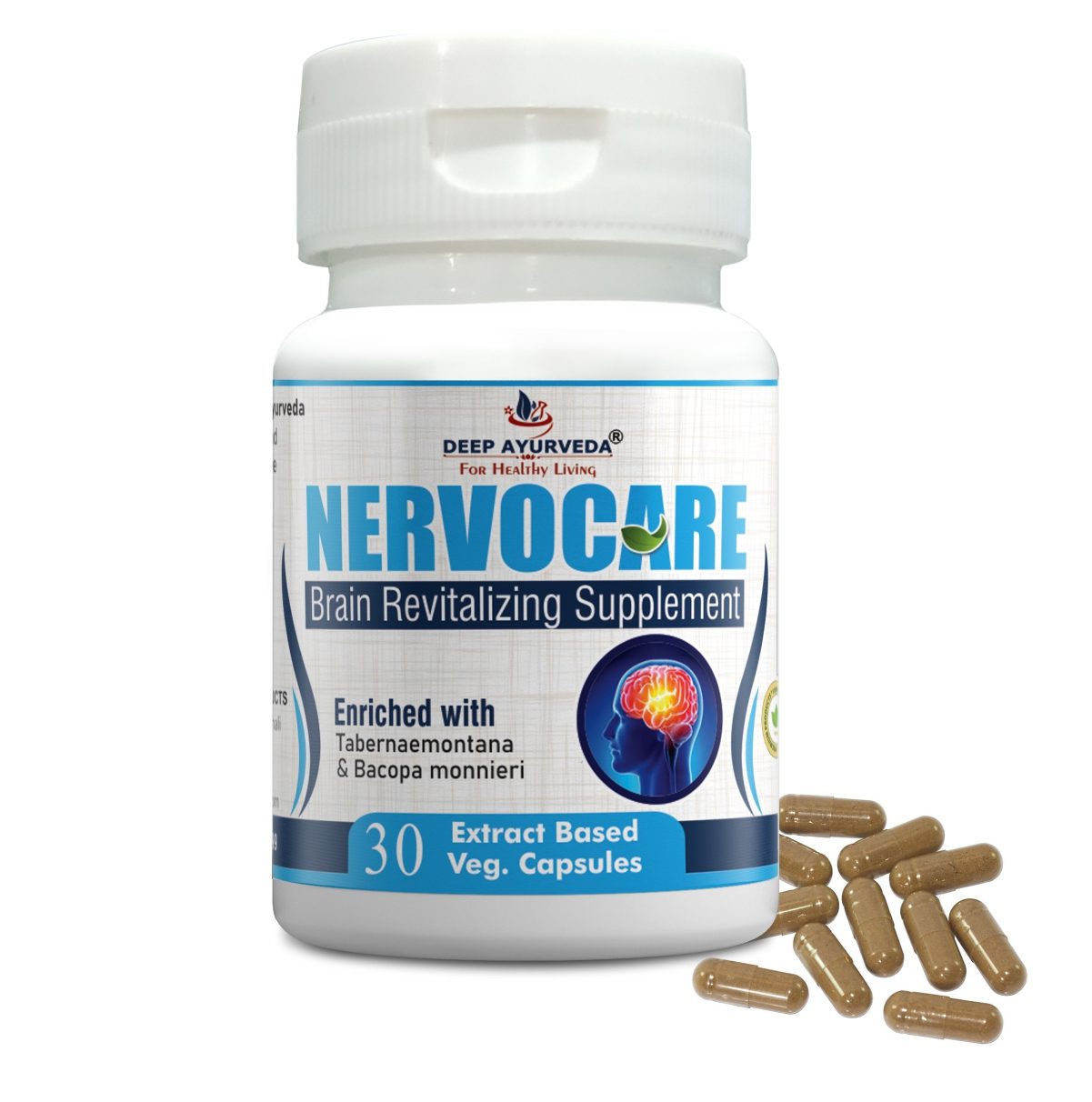 Nervocare-An Natural Stress Reliver | Distress You Naturally - Deep Ayurveda India