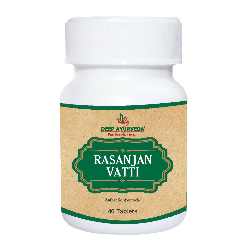 Rasanjan Vati | Classical Ayurveda by Deep Ayurveda | 40 Tablet Pack - Deep Ayurveda India