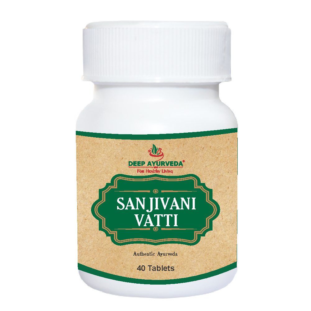 Sanjivani Vati | Classical Ayurveda | 40 Tablet Pack - Deep Ayurveda