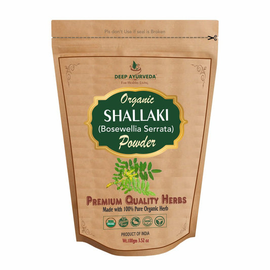 Organic Shallaki Powder (Bosewellia Serrata) - Deep Ayurveda India