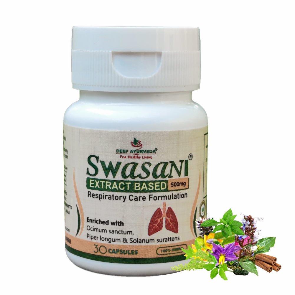 Swasani Capsule | Vegan Capsule - Deep Ayurveda India