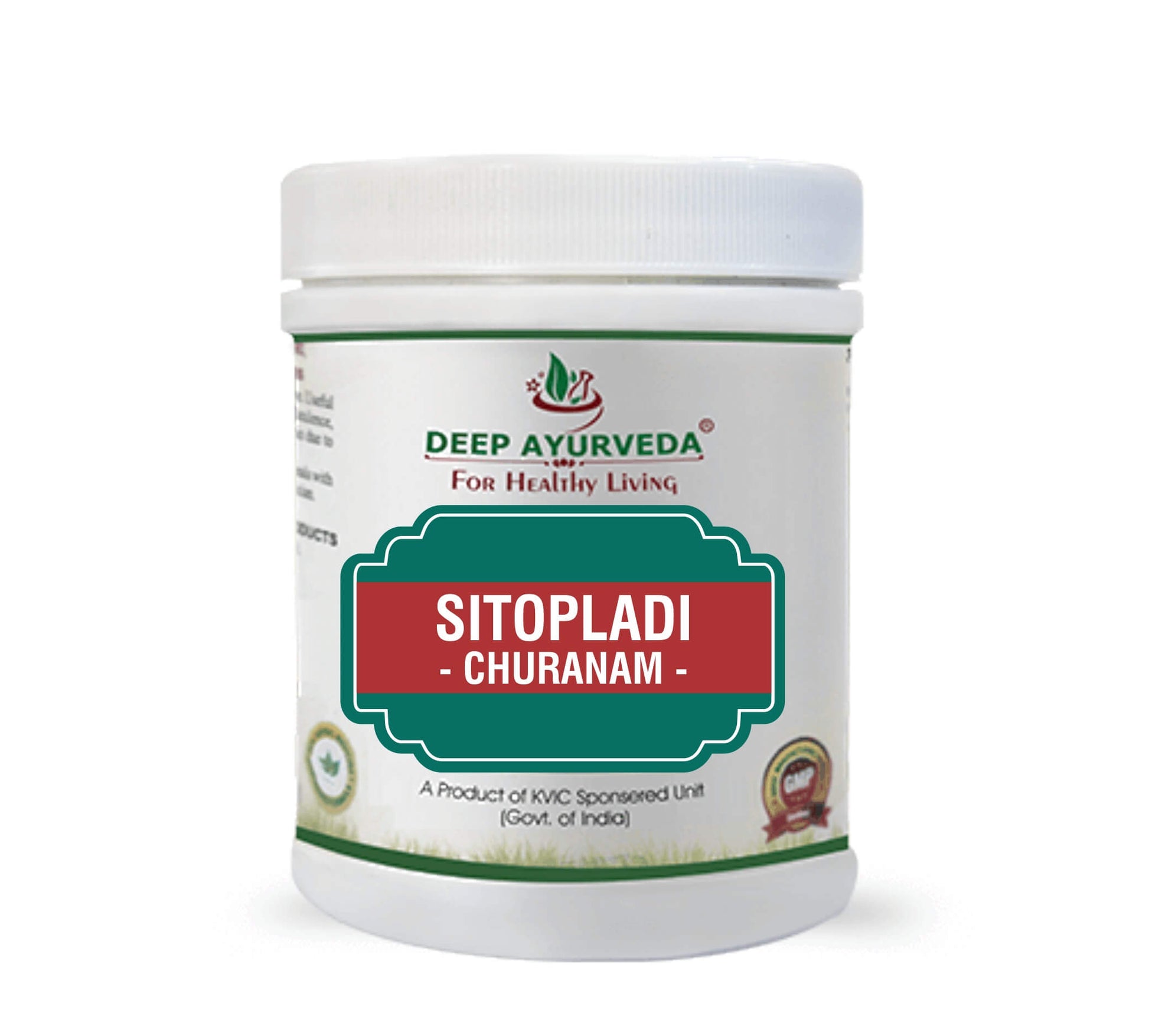 Sitopladi Churnam for Respiratory Health | 100 gm Pack - Deep Ayurveda India
