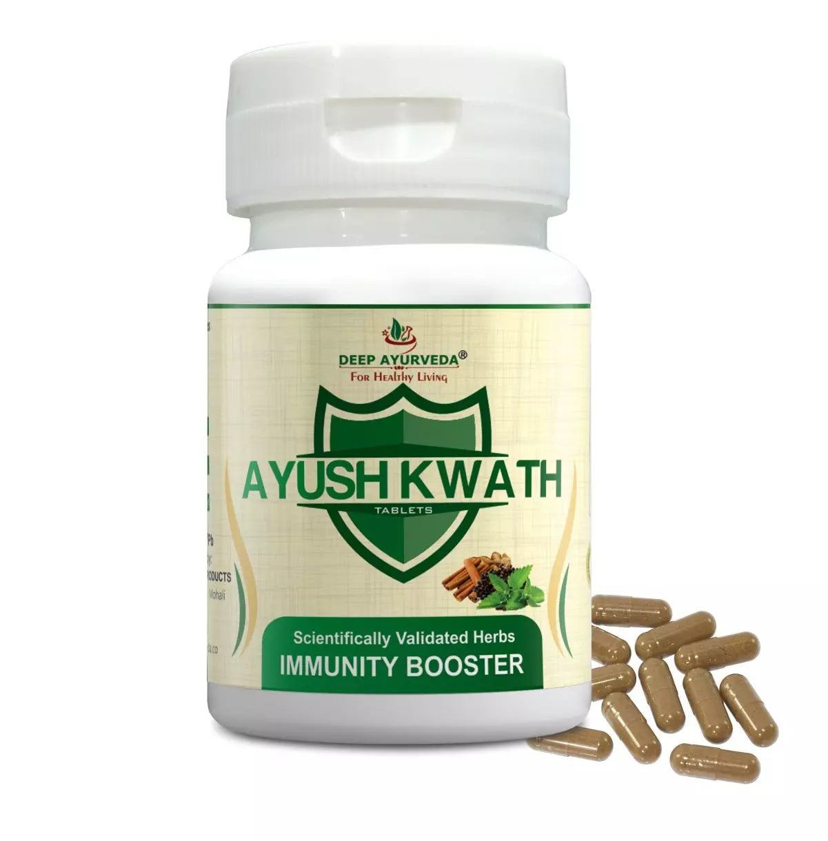 Ayush Kwath Tablets | 60 Tablets - Deep Ayurveda