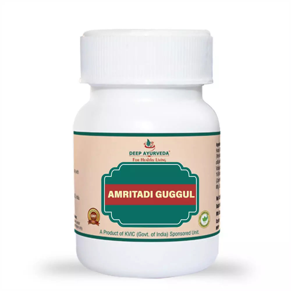 Amritadi Guggul | Classical Ayurveda by Deep Ayurveda | 40 Tablet Pack - Deep Ayurveda India